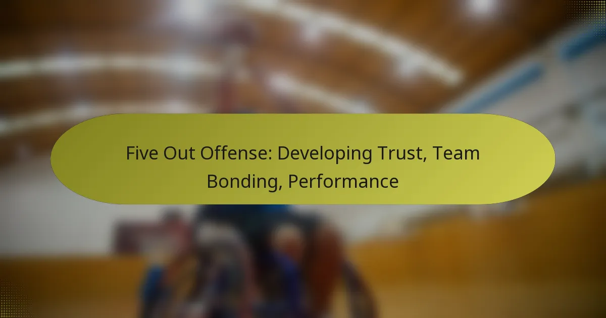Five Out Offense: Developing Trust, Team Bonding, Performance