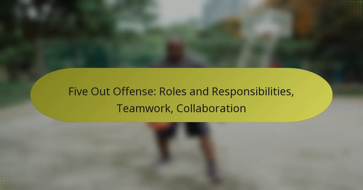 Five Out Offense: Roles and Responsibilities, Teamwork, Collaboration