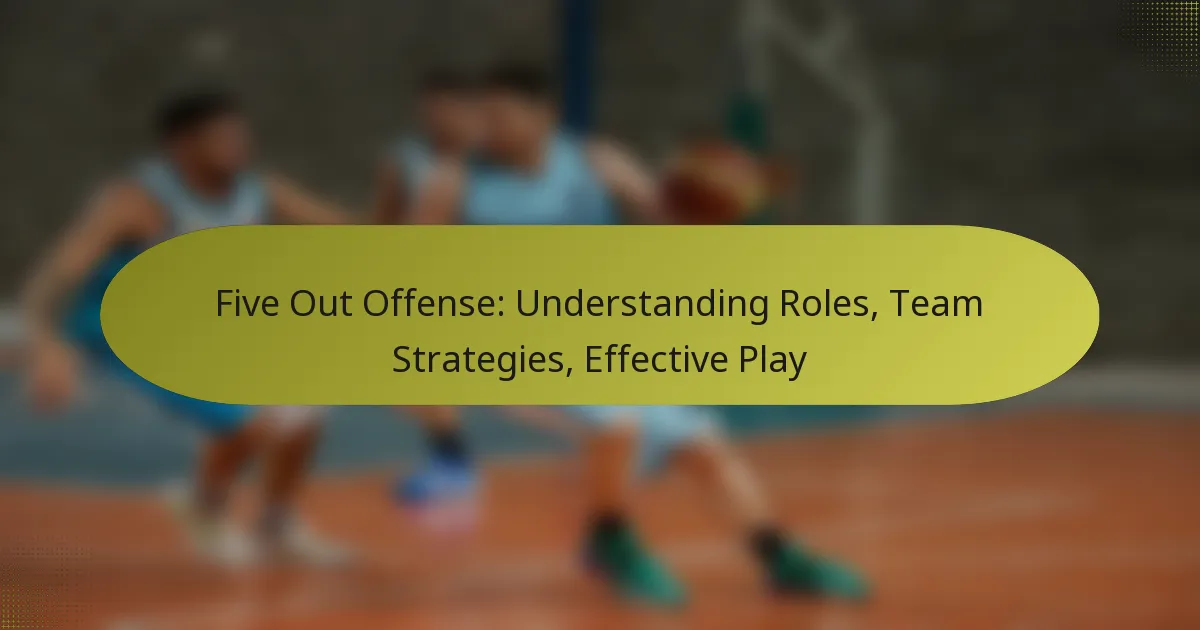 Five Out Offense: Understanding Roles, Team Strategies, Effective Play