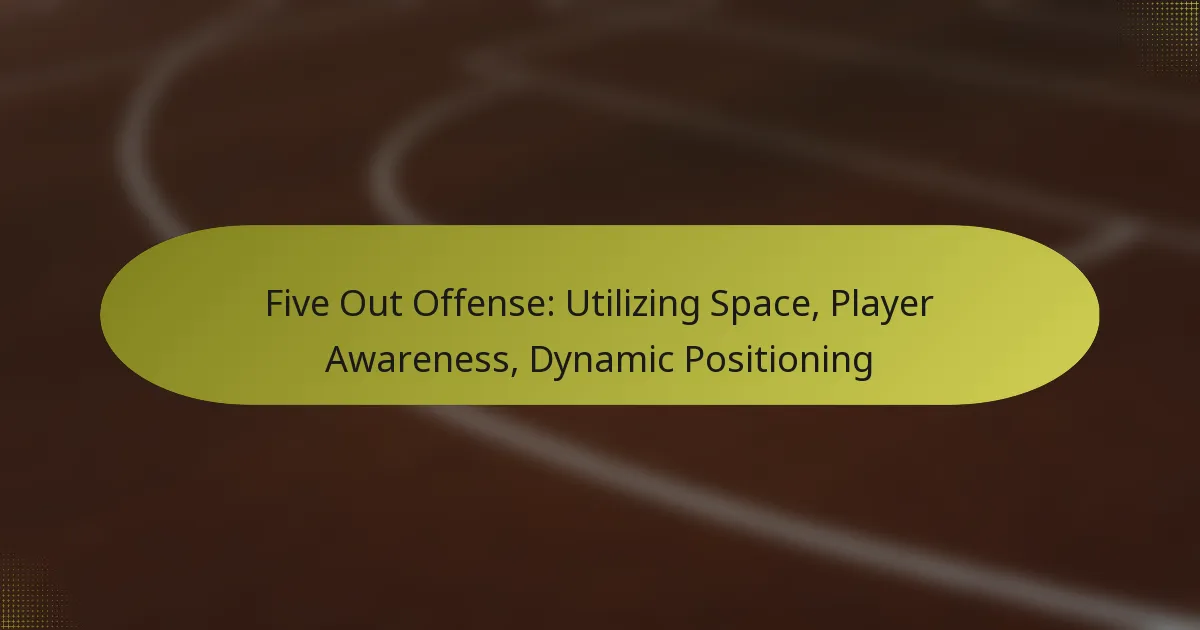 Five Out Offense: Utilizing Space, Player Awareness, Dynamic Positioning